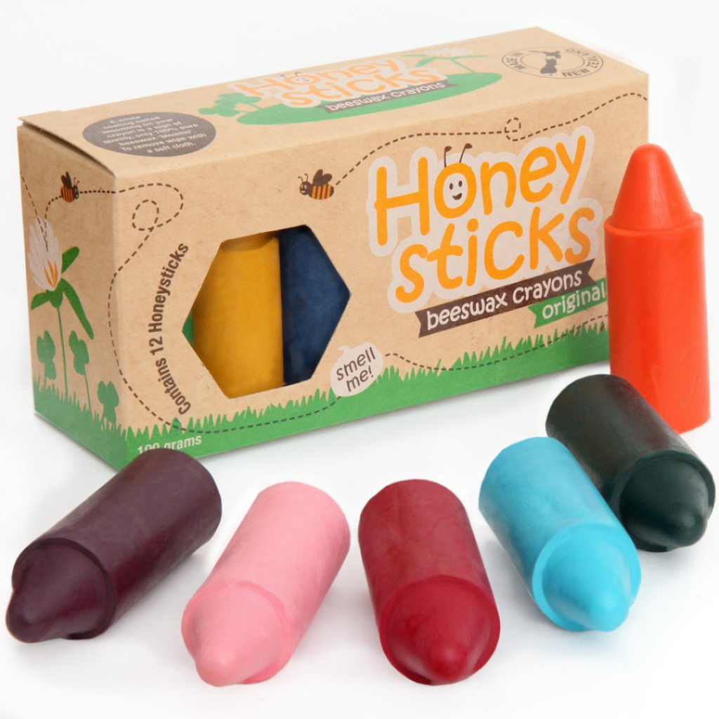 button to buy kids natural beeswax crayons