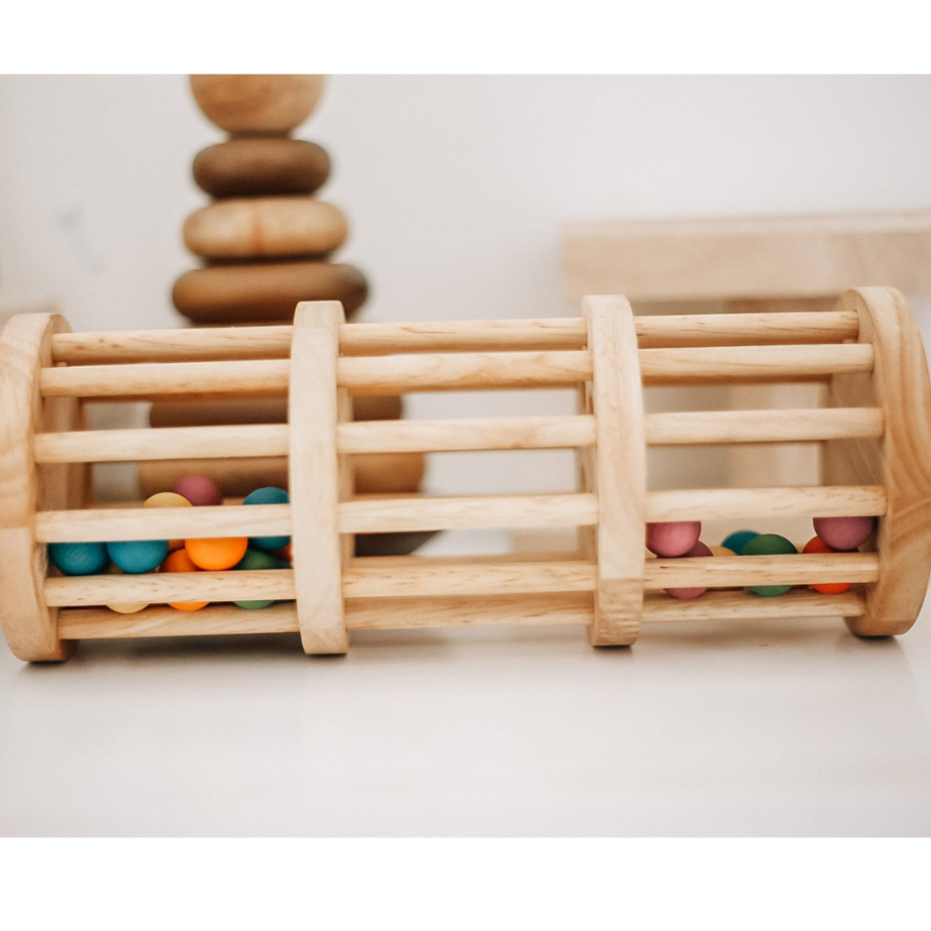 button to buy kids wooden rainmaker