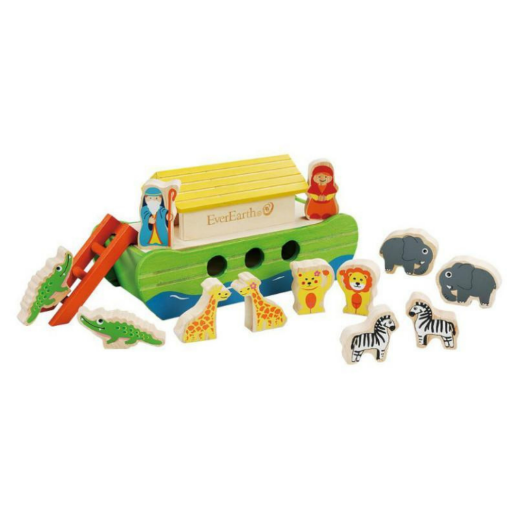 button to buy kids wooden noahs ark