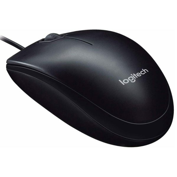 Logitech corded ambidextrous mouse